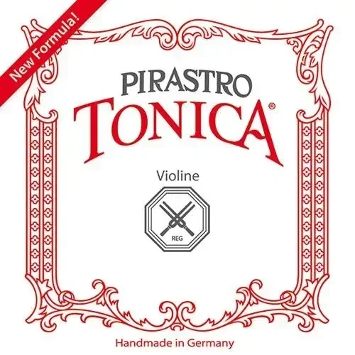 Pirastro Tonica Violin D String – 1/4 – 1/8 – Synthetic Gut/Aluminium Wound