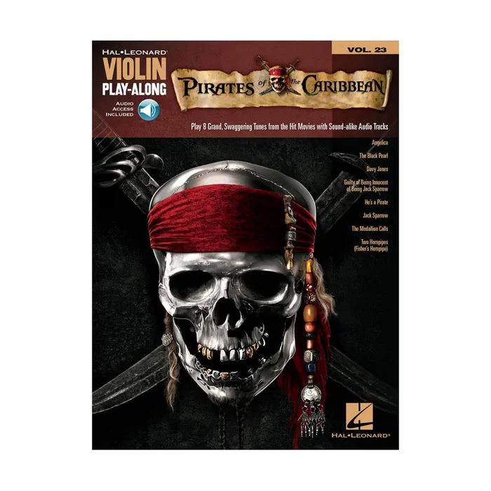 Pirates of the Caribbean: Violin Play-Along Volume 23