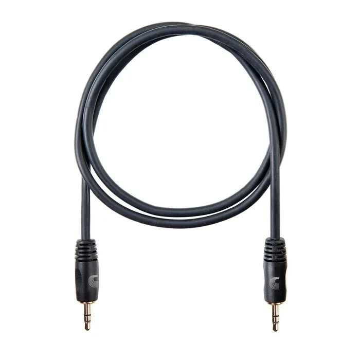 Planet Waves 1/8 Inch to 1/8 Inch Stereo Cable, 3 feet
