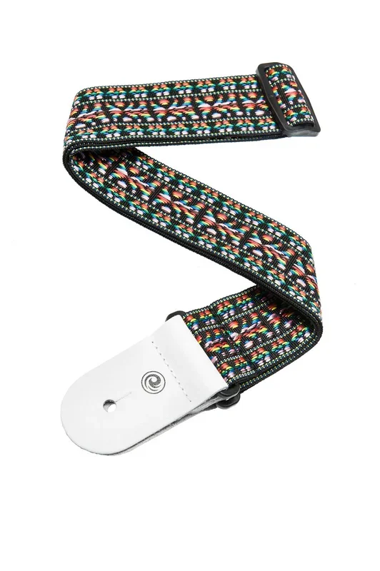 Planet Waves Woven Guitar Strap, Hootenanny Multi-Color