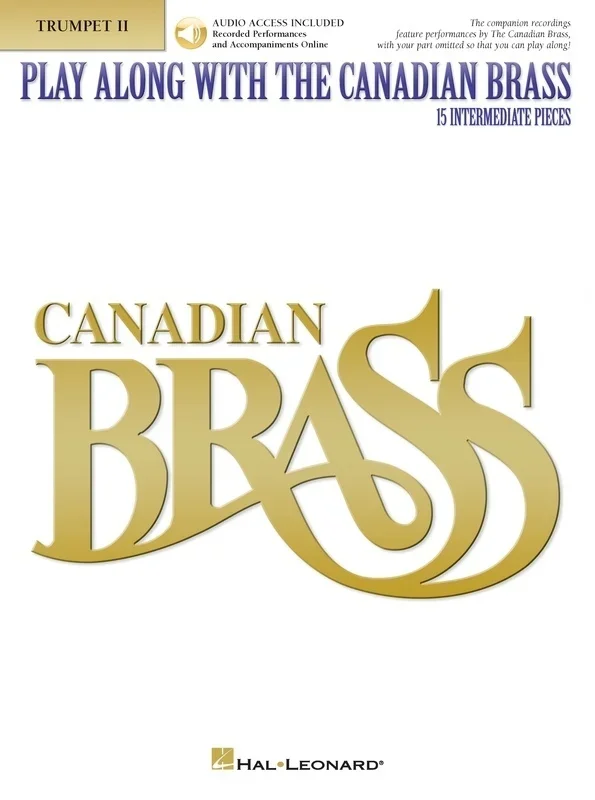 Play Along With Canadian Brass Trumpet 2 Book/CD (Softcover Book/CD)