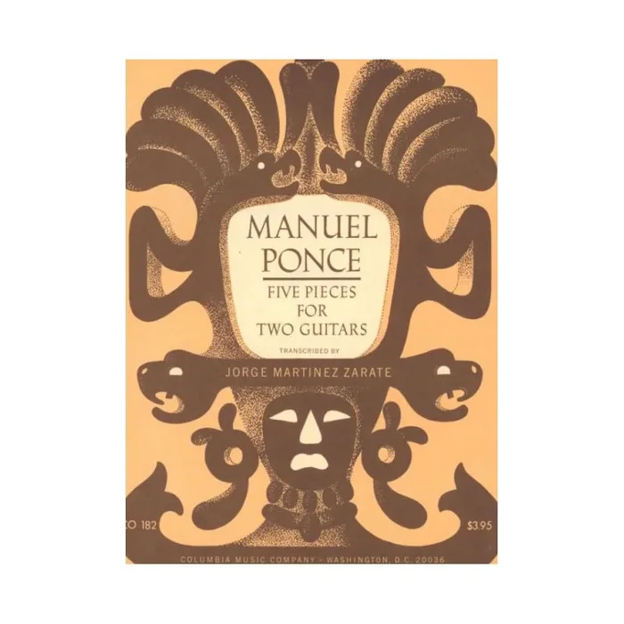 Ponce, Manuel Maria – Five Pieces for Two Guitars
