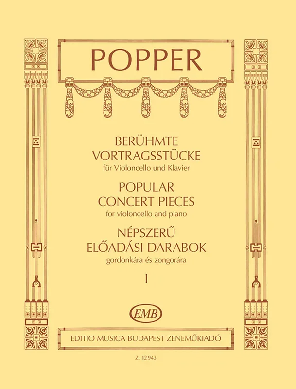 Popper: Popular Concert Pieces – Volume 1