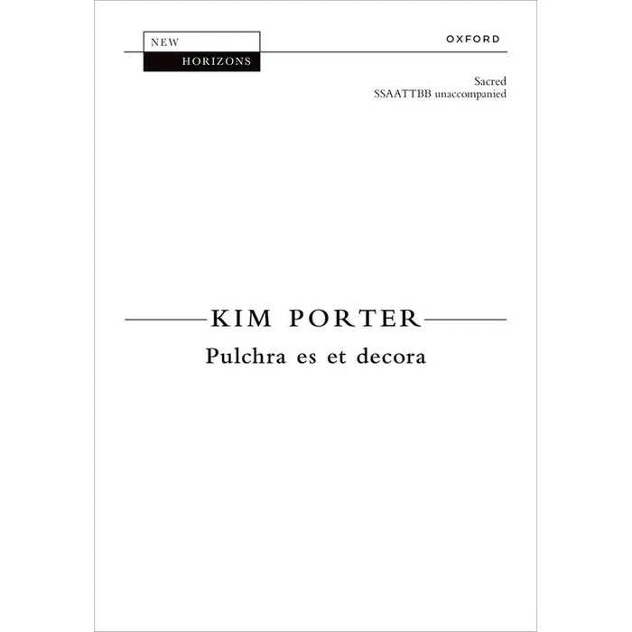 Porter, Kim – Pulchra es et decora