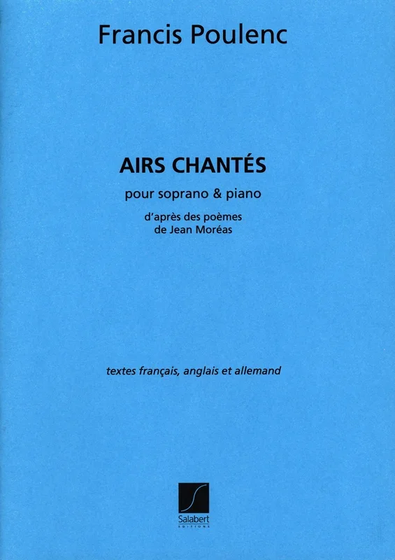 Poulenc: Airs chantés