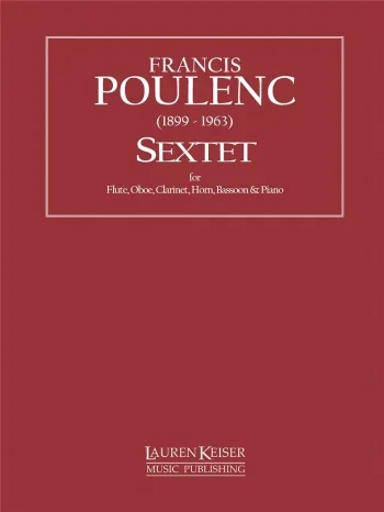 Poulenc : Sextet Woodwind Quintet With Keyboard