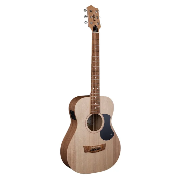 Pratley SL Mini Acoustic Guitar with Pickup – Maple Back/Sides Solid Bunya