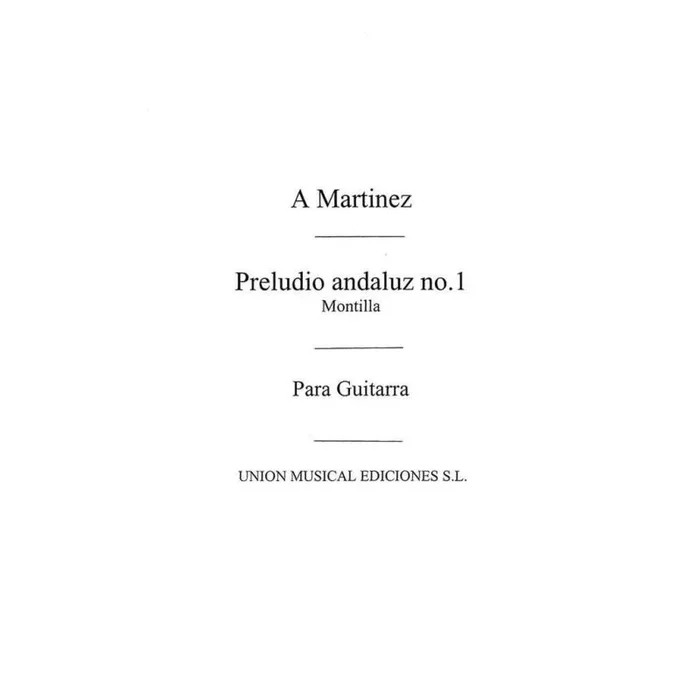 Preludio Andaluz No.1