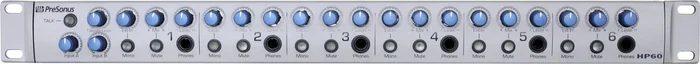 Presonus HP60 Rack Mount 6-Channel Headphone Amplifier