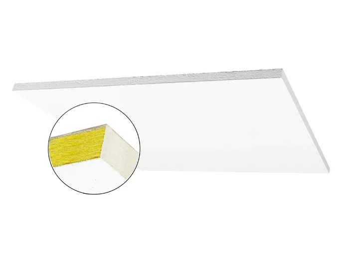 Primacoustic StratoTile – Reveal Ceiling Tiles – 24”x24” – White – 12 Pack
