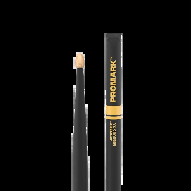 Pro-Mark R7AAG Rebound 7A ActiveGrip Wood Tip (Pair) Drum Sticks