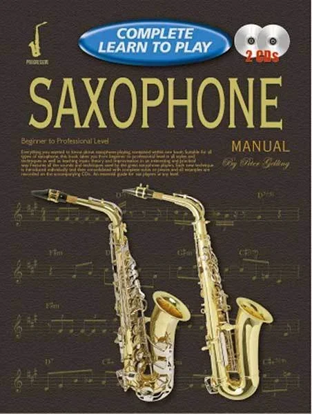 Progressive Complete Learn To Play Saxophone Book/CD(2) Book