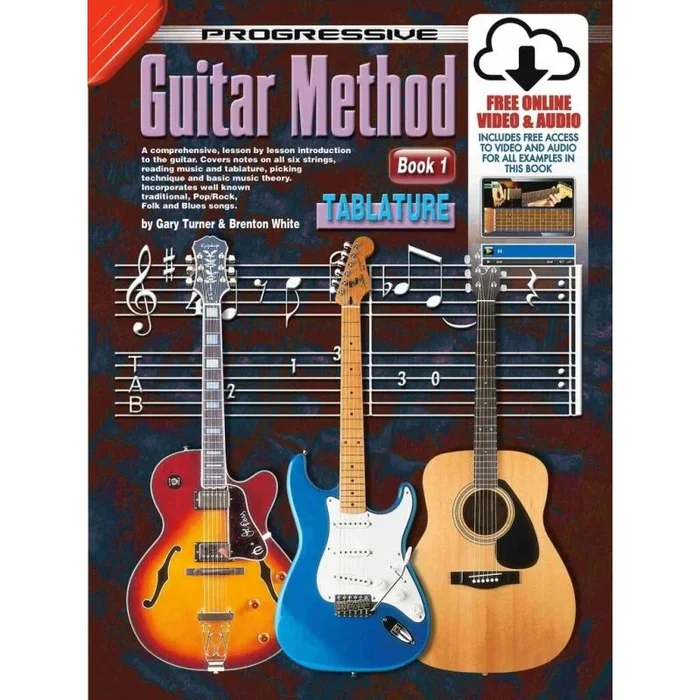 Progressive Guitar Method – Book 1 with TAB