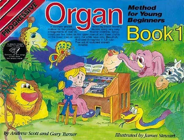 Progressive Organ For Young Beginners Book/CD