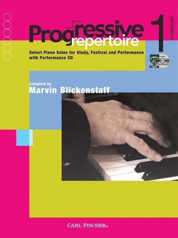 Progressive Repertoire 1 Softcover Book/CD