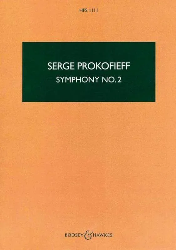 Prokofieff – Symphony No 2 Study Score Book