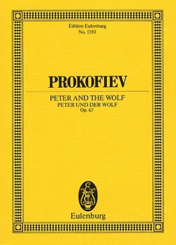 Prokofiev : Peter And The Wolf: Op 67: Miniature Score