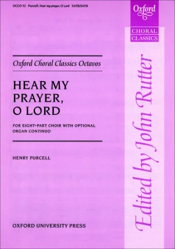 Purcell : Hear my prayer