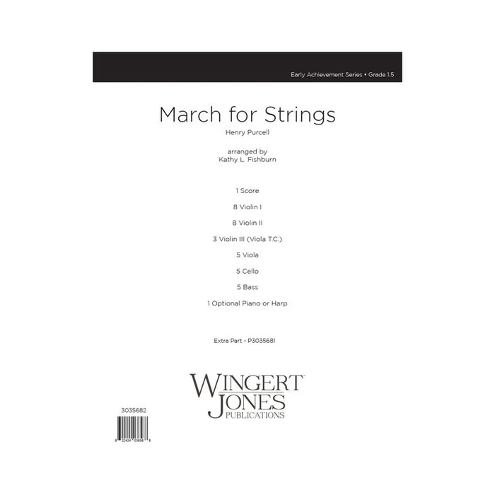 Purcell, Henry – March for Strings