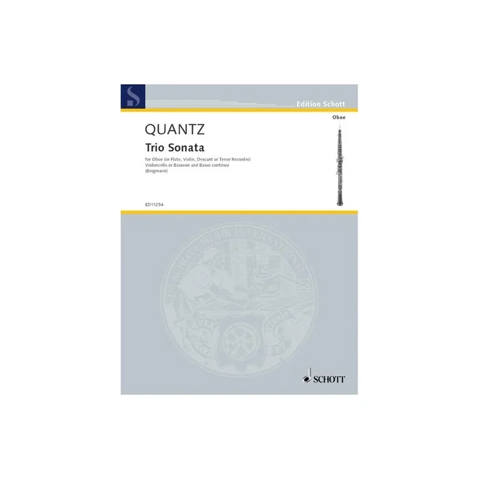 Quantz, Johann Joachim – Trio Sonata in G Major