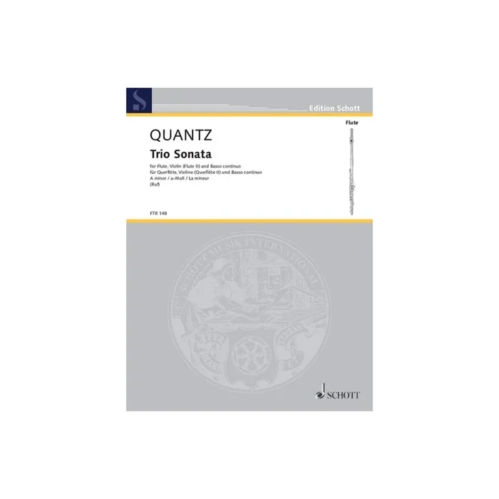 Quantz, Johann Joachim – Triosonata a minor