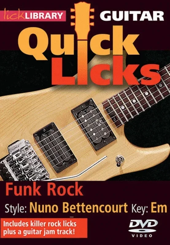 Quick Licks Funk Rock Guitar DVD