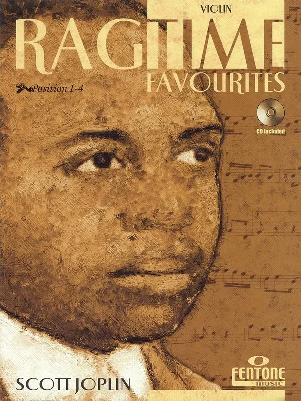 Ragtime Favourites By Scott Joplin Book/CD Violin (Softcover Book/CD)