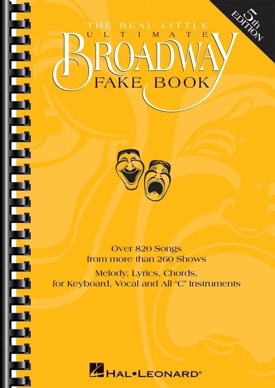 Real Little Ultimate Broadway Fake Book 5th Ed (Spiral Bound Book)