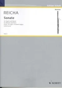 Reicha : Sonata In Bb Major OP. Posth: Bassoon & Piano (Schott)