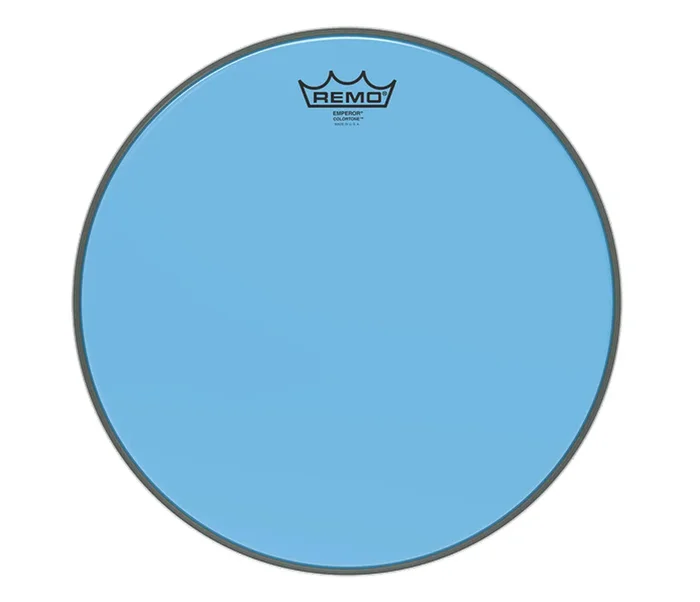Remo 14 ” Emperor Blue Colortone Batter Drum Head