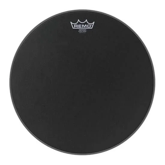 Remo BE-0815-ES Emperor Black Suede 15 Inch Drumhead