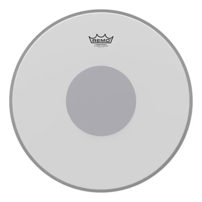 Remo Controlled Sound X Coated Black Dot Bass Drumhead – Bottom Black Dot 18″