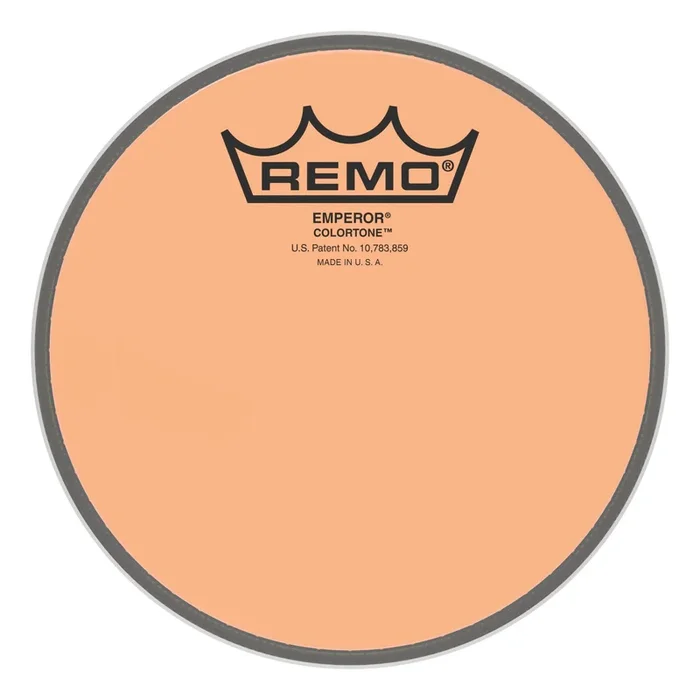 Remo Emperor Colortone Orange Drumhead 6″