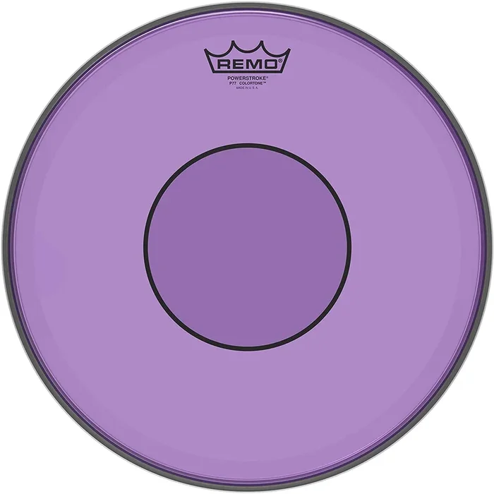Remo P70314CTPU Powerstroke 77 Colortone Purple Snare Drumhead – 14 inch