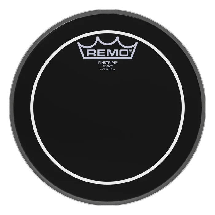 Remo Pinstripe Ebony Drumhead 6″