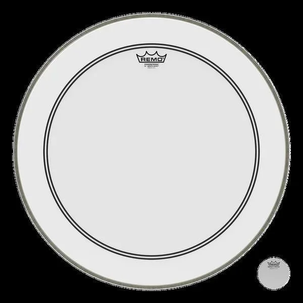 Remo Powerstroke 3 Smooth White 26 Inch Bass Drumhead