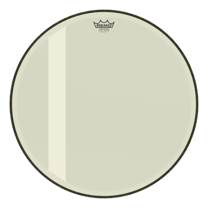 Remo Powerstroke P3 Felt Tone Hazy Bass Drumhead 18″