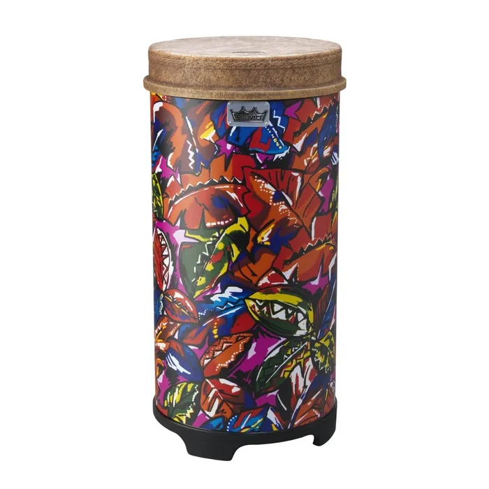 Remo Valencia 50-Series Tubano Drum – Pre-Tuned Tropical Leaf 12″