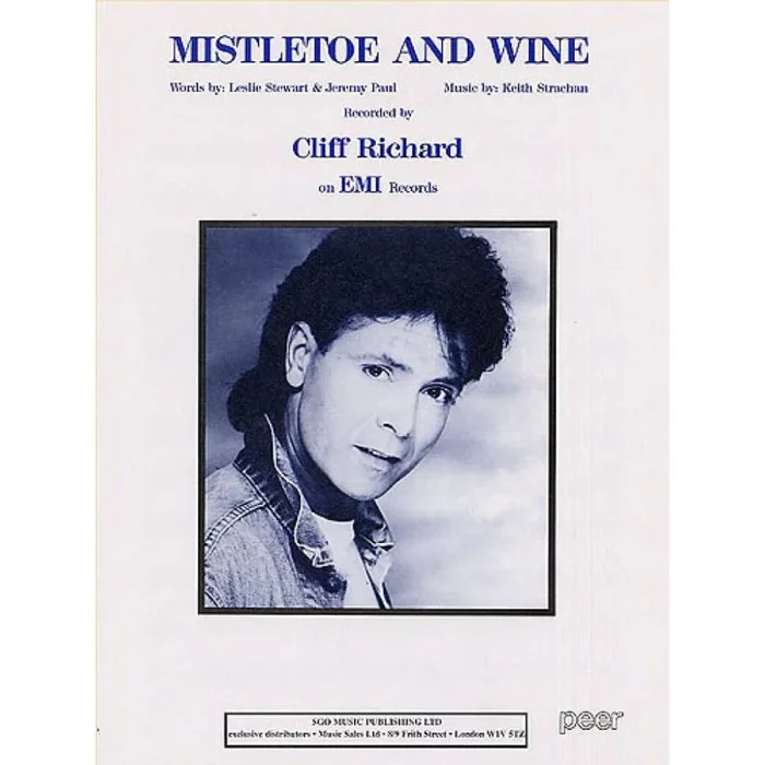 Richard, C. – Mistletoe And Wine (Sheet)