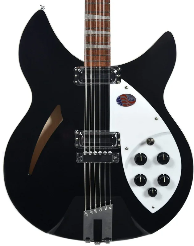 Rickenbacker 360 12-String Electric Guitar, Jet Glo