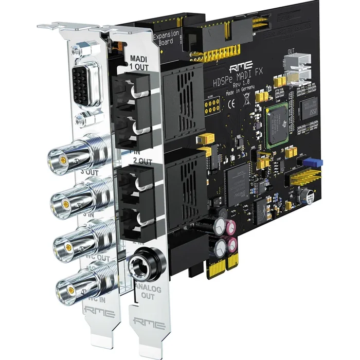 RME HDSPe MADI FX – 390 Channel PCIe Audio Card