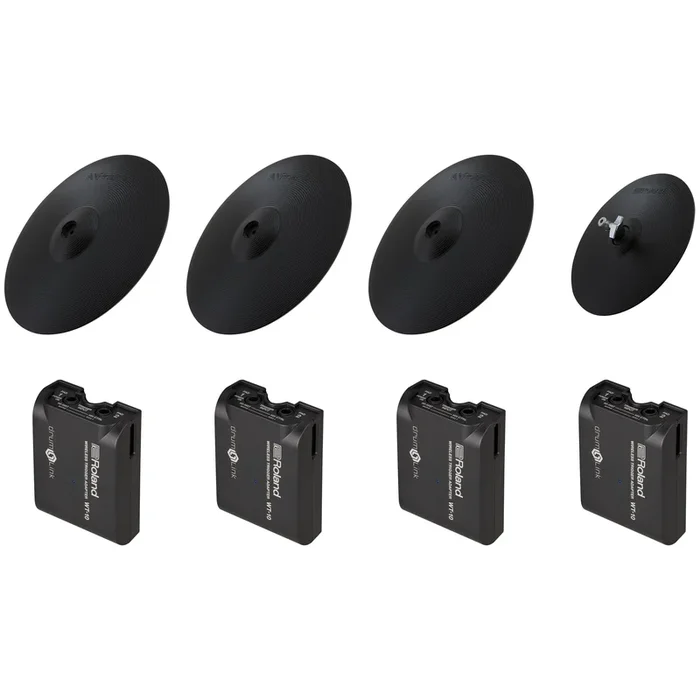 Roland 4CY-4WT-01 DrumLink Cymbal Pack with WT-10