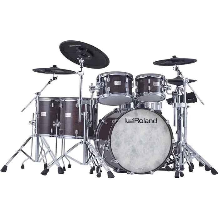 Roland VAD716-GE V-Drums Acoustic Design Kit – Gloss Ebony