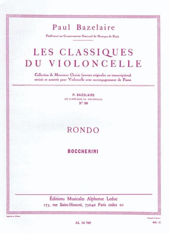 Rondo for Cello and Piano