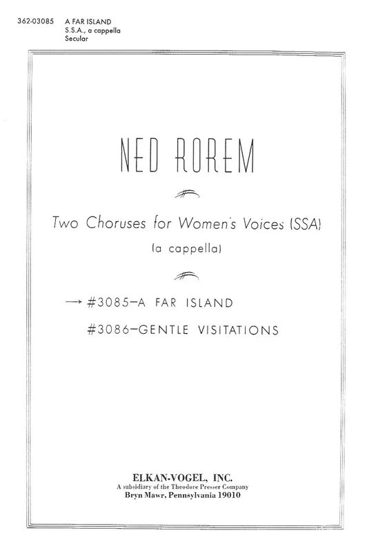 Rorem: A Far Island