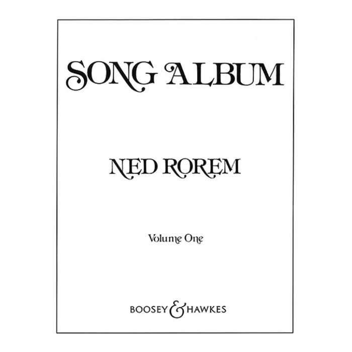 Rorem, Ned – Song Album Vol. 1
