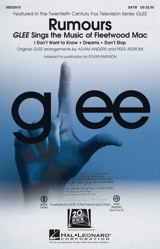 Rumours Music Of Fleetwood Mac From Glee 3Pt (Octavo)