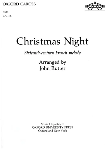 Rutter : Rutter: Christmas Night: Vocal SATB (OUP) Digital Edition