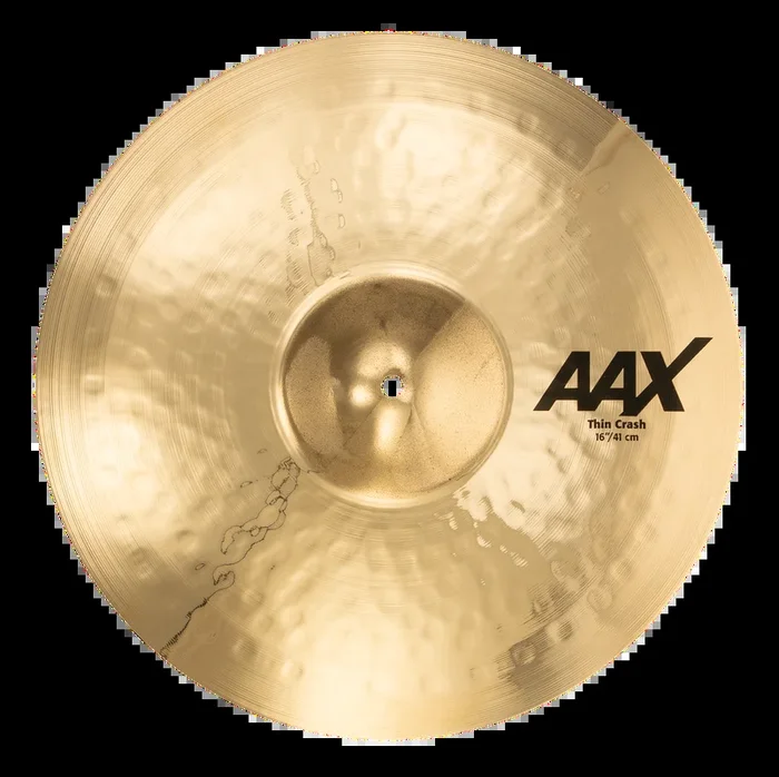 Sabian 16 Inch AAX Thin Crash Cymbal Brilliant Finish – 21606XCB
