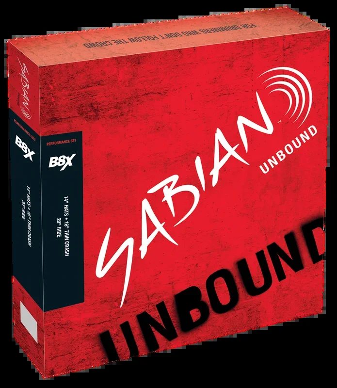 SABIAN B8X PERFORMANCE SET
